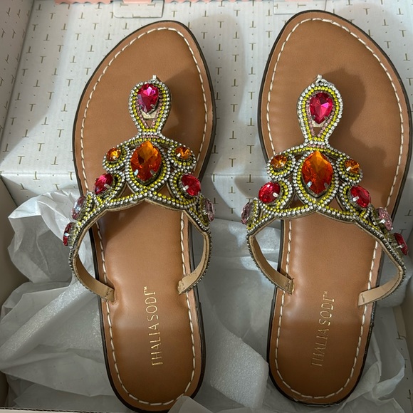 Thalia Sodi Shoes - New in box Thalia Sodi bejeweled Willa’s Sandal size 8.5